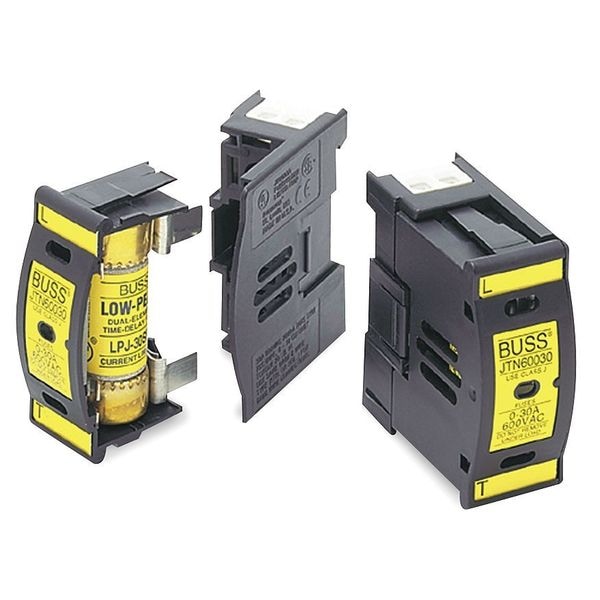 Eaton Bussmann Fuse Holder, 1 Poles, 31 to 60A Amp Range, 600V AC Volt Rating - JTN60060
