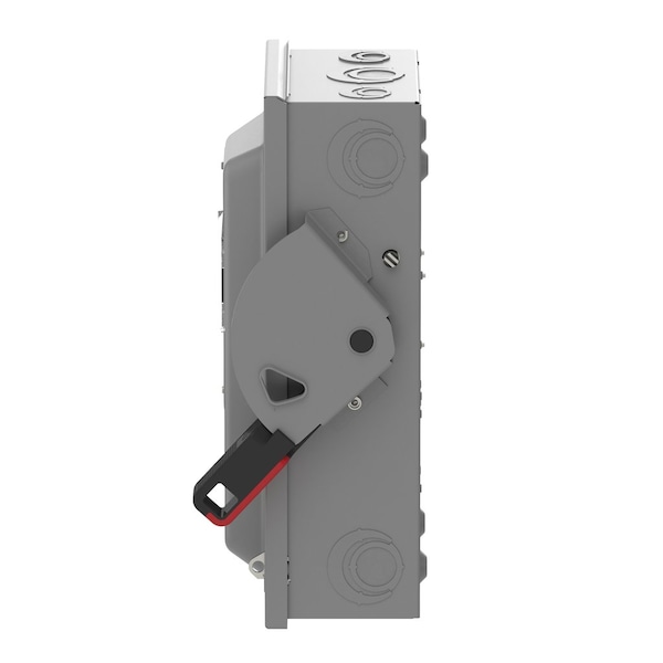 Interruptor de seguridad con fusible Schneider Electric, 600V CA/CC, 3 polos - VH362N