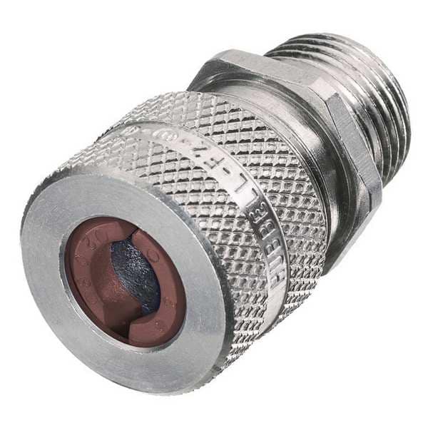 Hubbell Wiring Device-Kellems Liquid Tight Connector, 1 in., Brown - SHC1040