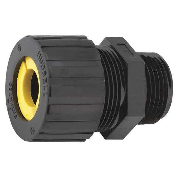 Raco Cord Connector, Black, 2-1/32" L, Straight - 4702-4
