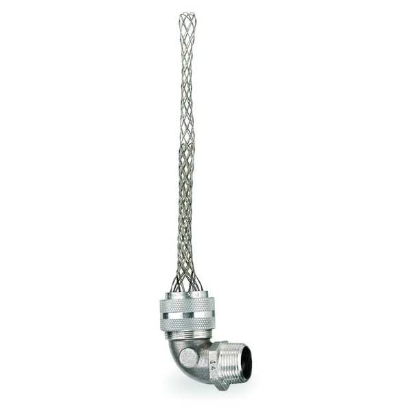 Hubbell Wiring Device-Kellems Strain Relief Cord Grip, Male, 90 - 074-01-076