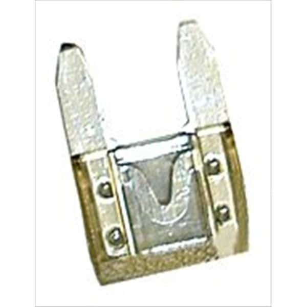 Upgrade 65151 Mini-Blade Fuse - Clear 25 Amp, 5PK - UP3027285