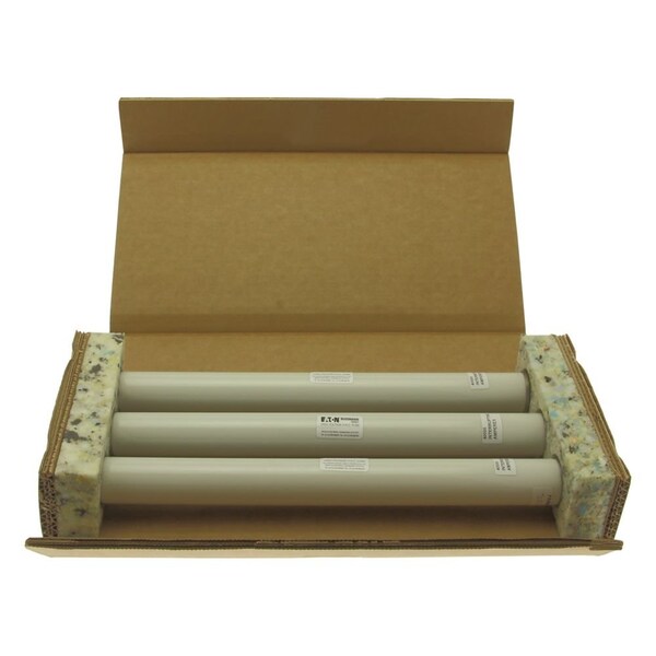 Eaton Bussmann Medium-Voltage Fuse, CAV Series, 4A, 36,000V AC, Cylindrical, VT Link Type - 36CAV4