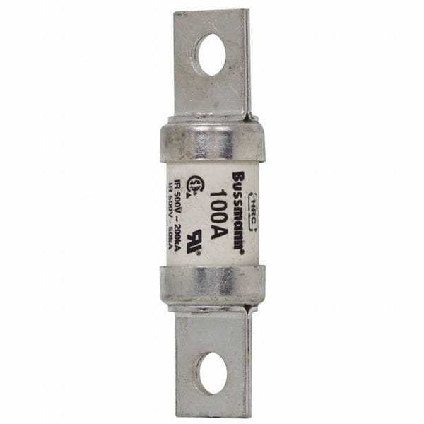 Eaton Bussmann Semiconductor Fuse, FWH-B Series, 90A, Very Fast-Acting, 500V AC, Bolt-On - FWH-90BC