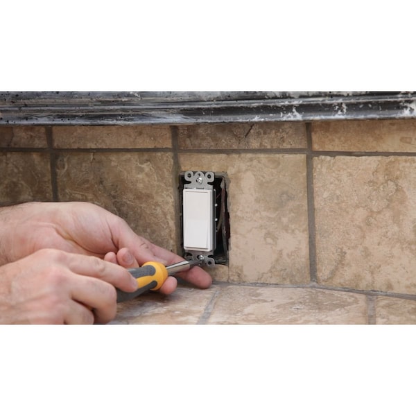 Bell Outdoor Weatherproof Cover, Single Gang Box Type, 1 Gang, Decorator Switch Cover - 5122-0