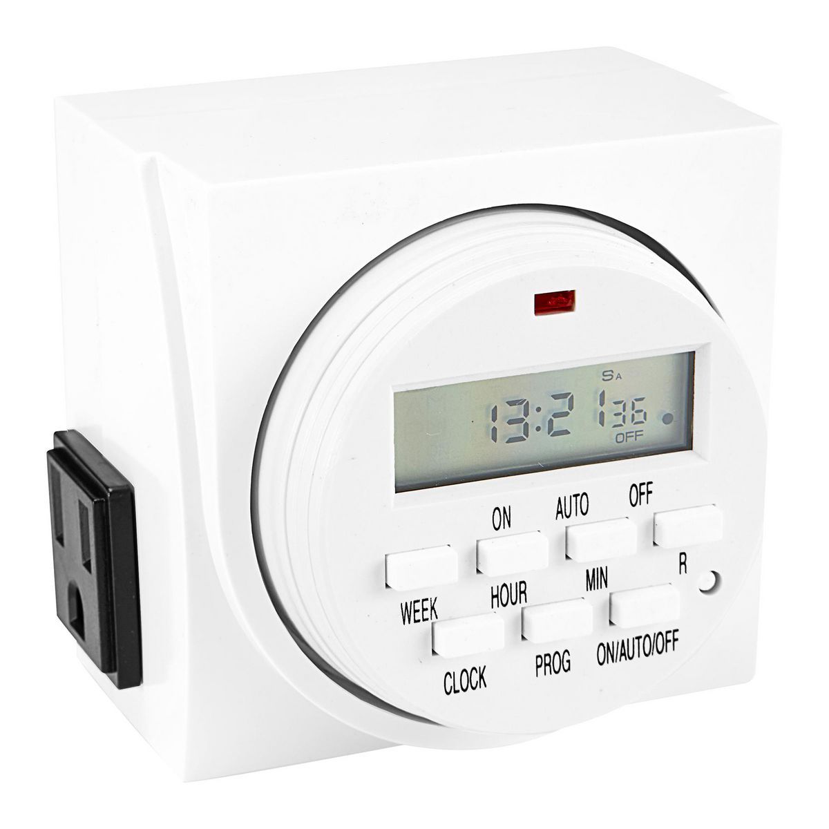Temporizador digital Chicago Electric para lámparas y electrodomésticos - 95205