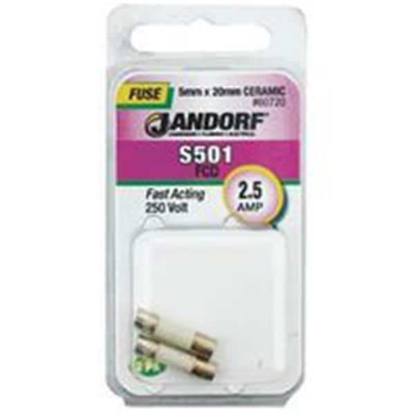 Bookazine Fuse S501 2.5A Fast Acting 60720 - TI3673897
