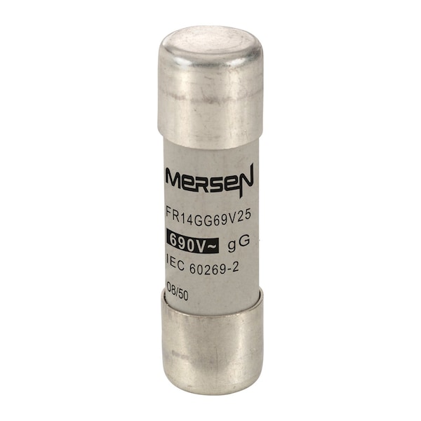 Mersen Midget Fuse, C21 Series, 25A, 690V AC, 120kA - C213603