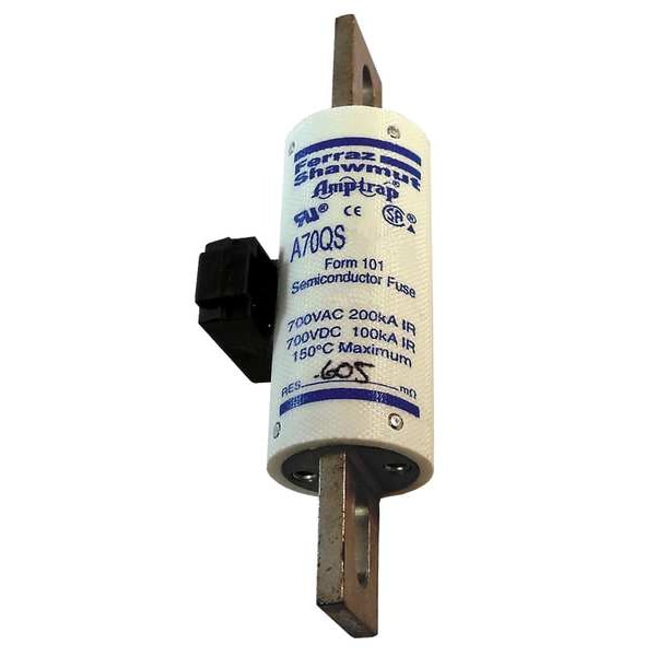 Mersen Semiconductor Fuse, A70QS Series, 200A, Fast-Acting, 700V AC, Bolt-On - A70QS200-4KIL