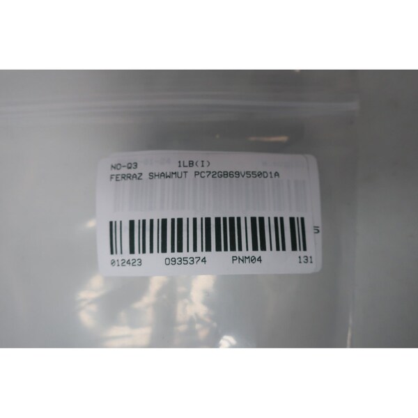 Ferraz Shawmut Fuse Link, Protistor Series, 550A, Very Fast-Acting, 690V AC, Blade - PC72GB69V550D1A