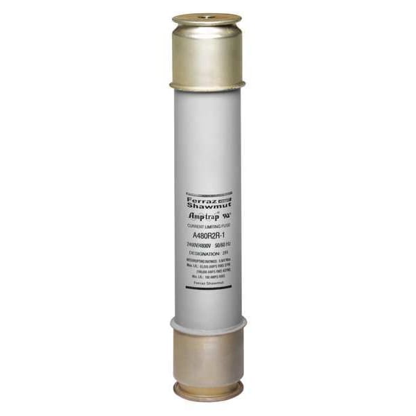 Mersen Medium Voltage Fuse, A480R Series, 100A, Time-Delay, 4800V AC, Cylindrical - A480R3R-1
