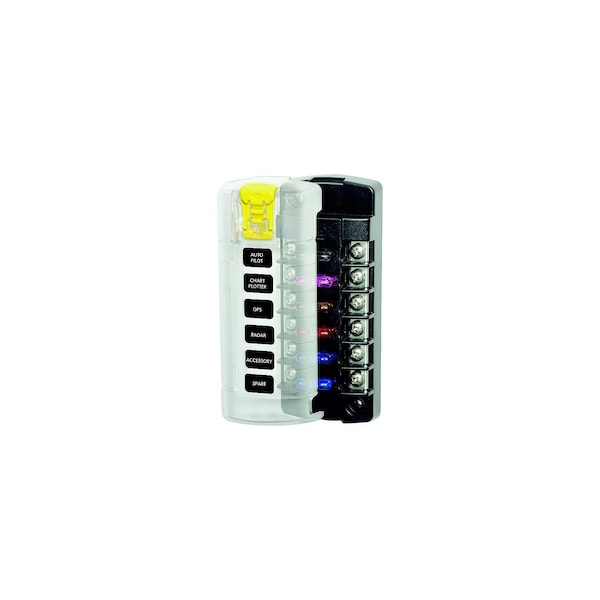 Blue Sea Systems Blue Sea ST Blade Fuse Block w/Independent Circuits - 5035