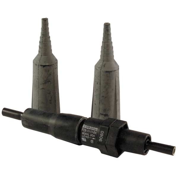Mersen Fuse Holder, 2 Poles, 0 to 30A Amp Range, 600V AC/DC Volt Rating - FEX-11-11