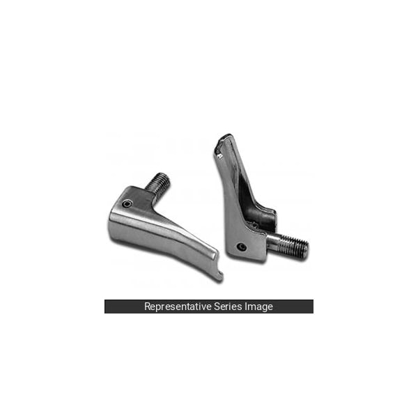 Hammond Clamp, 1.22 in. H x 1.73 in. W x 0.51 in. L, Steel - 1418QR