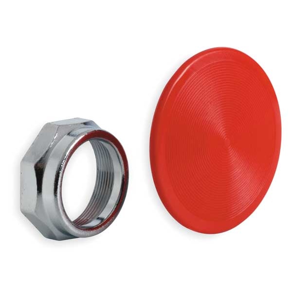 Schneider Electric Cabeza de hongo, 30mm, Enganche rápido, Rojo - 9001K17R