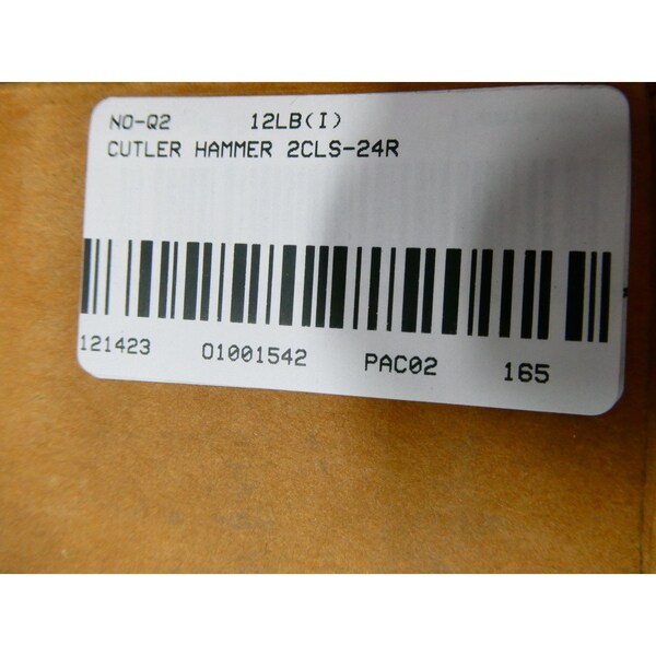 Eaton Cutler-Hammer Current Limiting Fuse, CLS Series, 450A, 2540V AC, Screw-In - 2CLS-24R