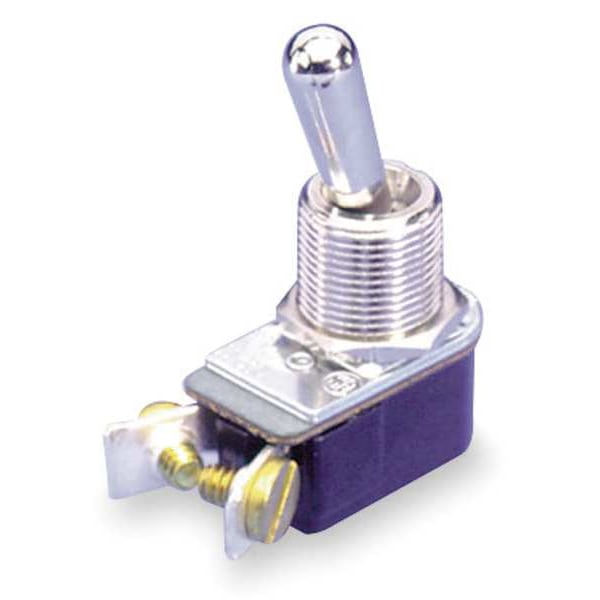 Interruptor basculante de Carling Technologies, SPST, 2 conexiones, Encendido/Apagado, 3A @ 250V AC, 6A @ 125V AC - 110-S-73