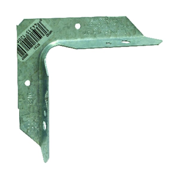 Simpson Strong-Tie 3.94 in. H X 3.94 in. W 18 Ga. Galvanized Steel Rigid Tie Angle - RTA1