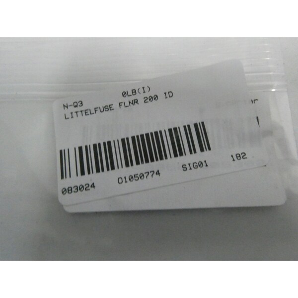 Littelfuse RK5 200A AMP 250V-AC BLADE FUSE - FLNR 200 ID