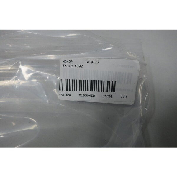 Exair CABINET COOLER COLD MUFFLER ENCLOSURE PARTS AND ACCESSORY - 4902
