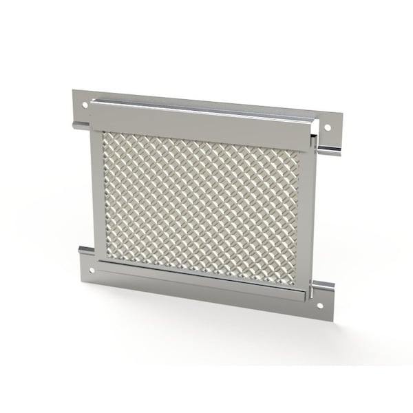 Saginaw Control & Engineering Filter, 7 in. H x 5 in. W x 1/2 in. L, Aluminum - SCE-FLT64