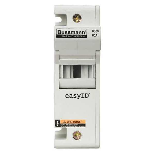 Eaton Bussmann Fuse Holder, 1 Poles, 31 to 60A Amp Range, 600V AC/DC Volt Rating - CH60J1I