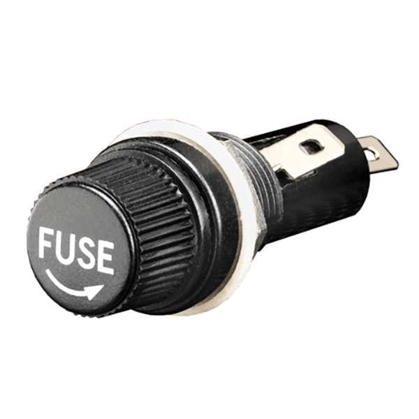 Mersen Fuse Holder, 1 Poles, 0 to 10A Amp Range, 250V AC/DC Volt Rating - GPM-G1