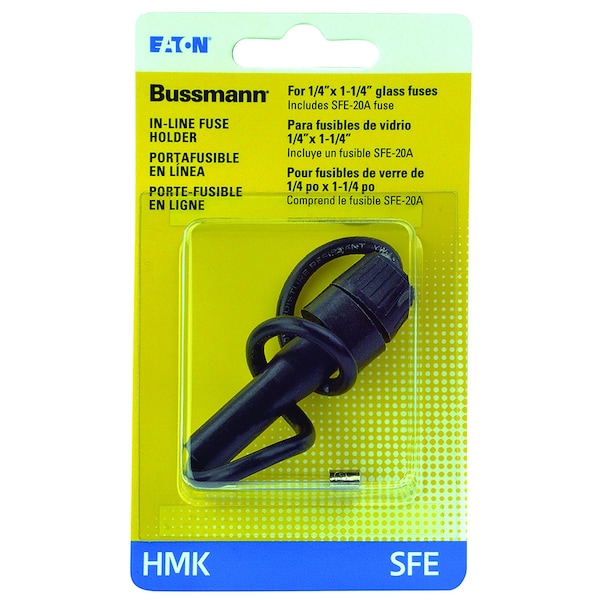 Eaton Bussmann Fuse Holder, 31 to 60A Amp Range, 32V AC/DC Volt Rating - BP/HMK-RP