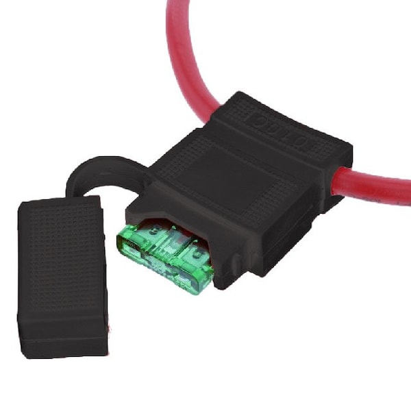 Optifuse IP65 In-Line for Regular Blade, 16AWG 15A - LPR-03B-16R