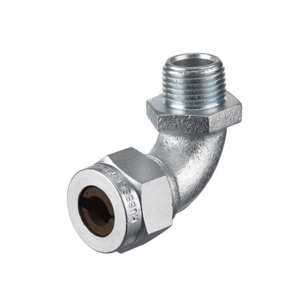 Hubbell Wiring Device-Kellems Liquid Tight Connector, 3/4in., 90 deg, Brn - NHC1036ZP