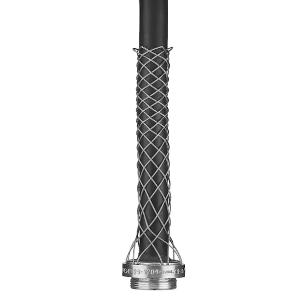 Hubbell Wiring Device-Kellems Kellems Wire Management, Dusttight Grips, Strain Relief, .24-.32", PG29 Non-Insulated - 073PG291204