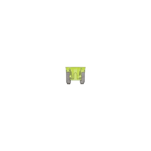 Disco Low Profile Mini Blade Fuses 20 Amp Ylw Type ATM PK5 - 10833PK