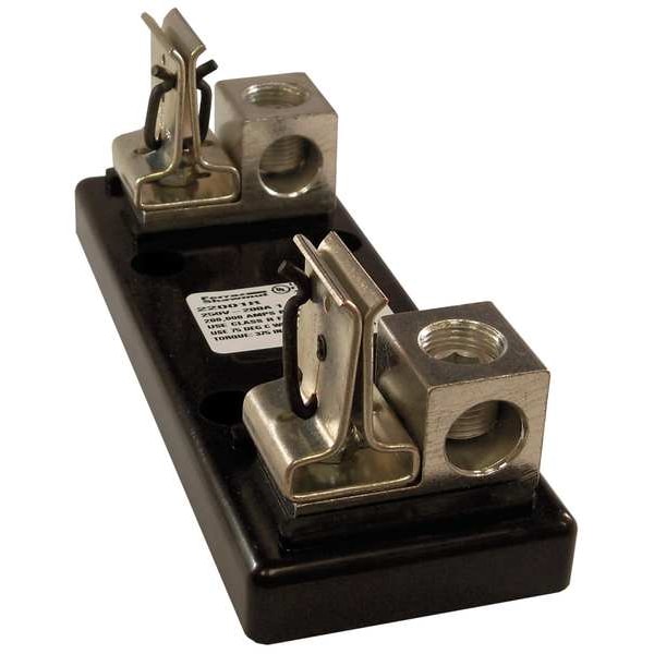 Mersen Open Fuse Block, R UL Class, 1 Poles, 101 to 200A Amp Range, 250V AC/DC Volt Rating - 22001R