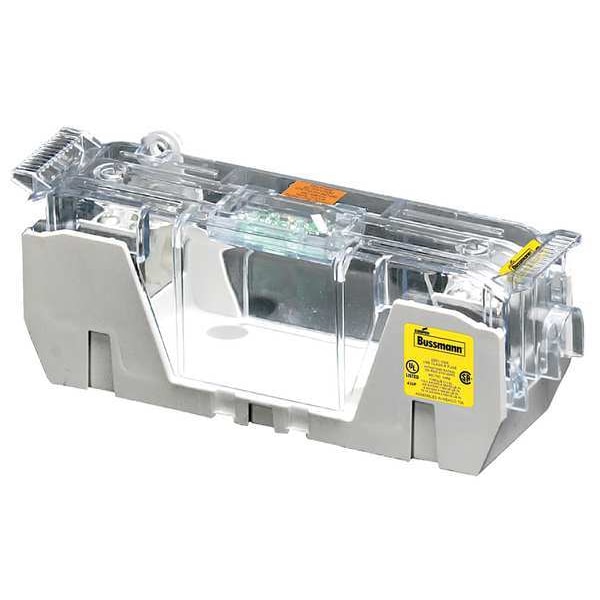 Eaton Bussmann Open Fuse Block, H; K5 UL Class, 1 Poles, 70 to 100A Amp Range, 250V AC/DC Volt Rating - HM25100-1CR