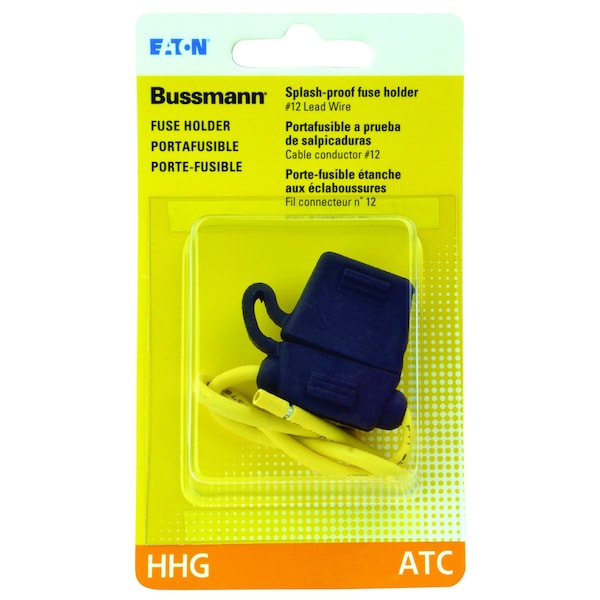 Eaton Bussmann Fuse Holder, 31 to 60A Amp Range, 32V AC/DC Volt Rating - BP/HHG-RP