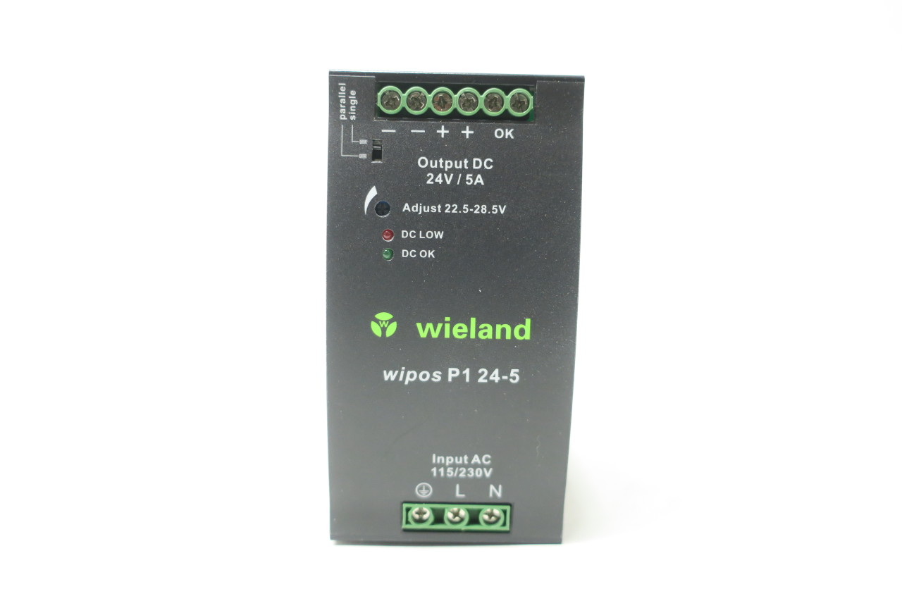 WIELAND WIPOS P1 24-5 POWER SUPPLY MODULE