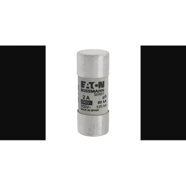 Eaton Bussmann Midget Fuse, C22 Series, 2A, 690V AC, Non-Indicating, 120kA - C22G2