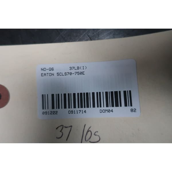 Eaton Medium-Voltage Fuse, CLS Series, 750A, Fast-Acting, 5500V AC - 5CLS70-750E