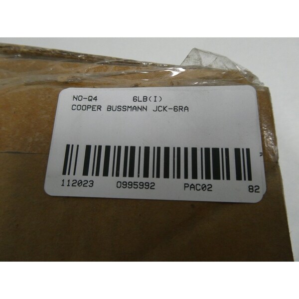 Eaton Bussmann Medium-Voltage Fuse, JCK Series, 170A, Fast-Acting, 2540V AC - JCK-6RA