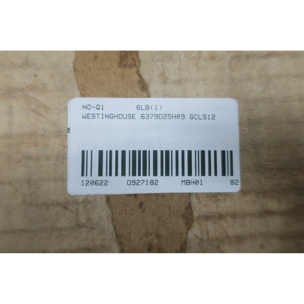 Westinghouse Cartridge Fuse, 170A, 275V AC, Cylindrical - 6379D25H09 GCLS12