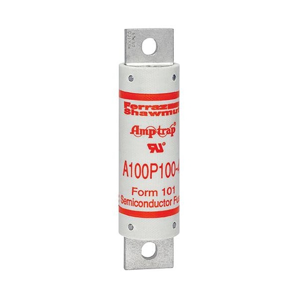 Mersen Semiconductor Fuse, A100P Series, 100A, Fast-Acting, 1000V AC, Bolt-On - A100P100-4