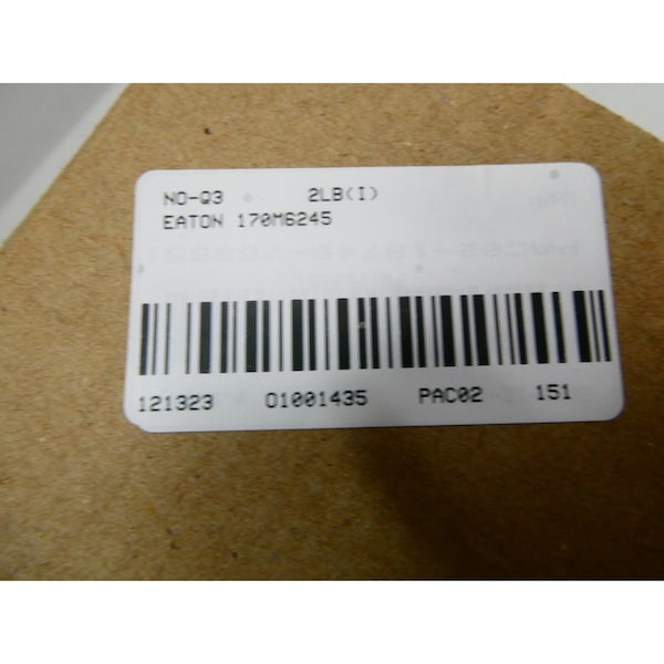 Eaton Bussmann Fuse Link, 170M Series, 700A, Very Fast-Acting, 1300V AC, Square - 170M6245
