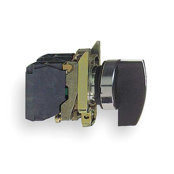 Interruptor selector no iluminado Schneider Electric, de metal, 2NA, 3P - XB4BJ53.