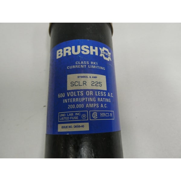 Brush Automotive Fuse, 225A, Not Rated - SCLR 225