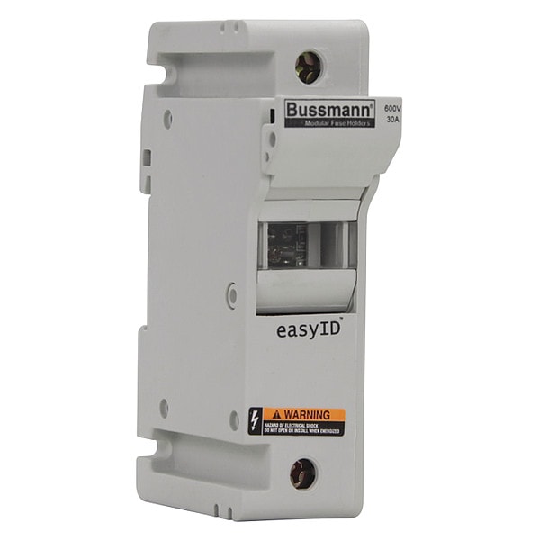 Eaton Bussmann Fuse Holder, 1 Poles, 0 to 30A Amp Range, 600V AC/DC Volt Rating - CH30J1I