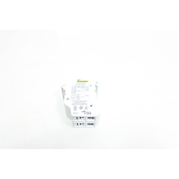 Eaton Bussmann Fuse Holder, 2 Poles, 0 to 30A Amp Range, 600V AC/DC Volt Rating - CHCC2DU