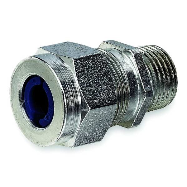 Hubbell Wiring Device-Kellems Liquid Tight Connector, 1/2in., Orange - SHC1020ZP
