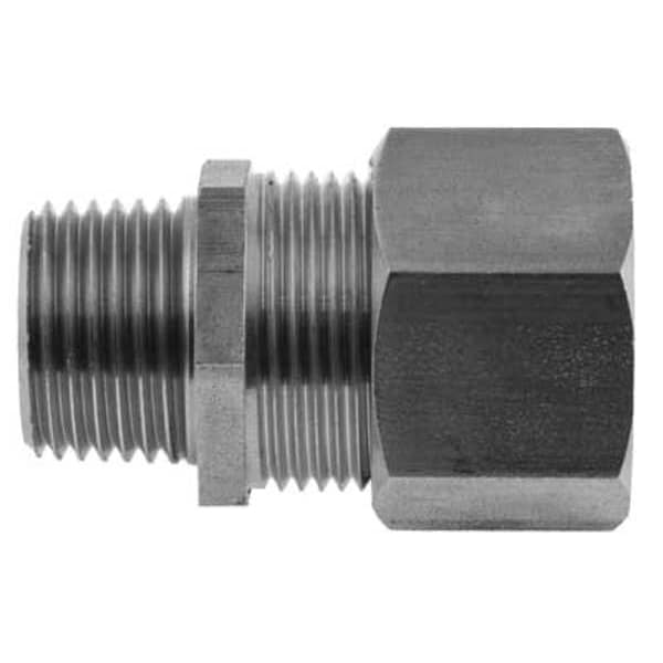 Hubbell Wiring Device-Kellems Liquid Tight Connector, 1/2 in., Blue - SHC1023SS