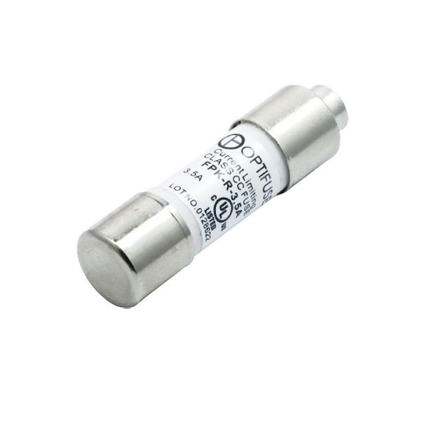 Optifuse UL Class CC - Fast, 600VAC 300VDC 12A - FPK-R-12A