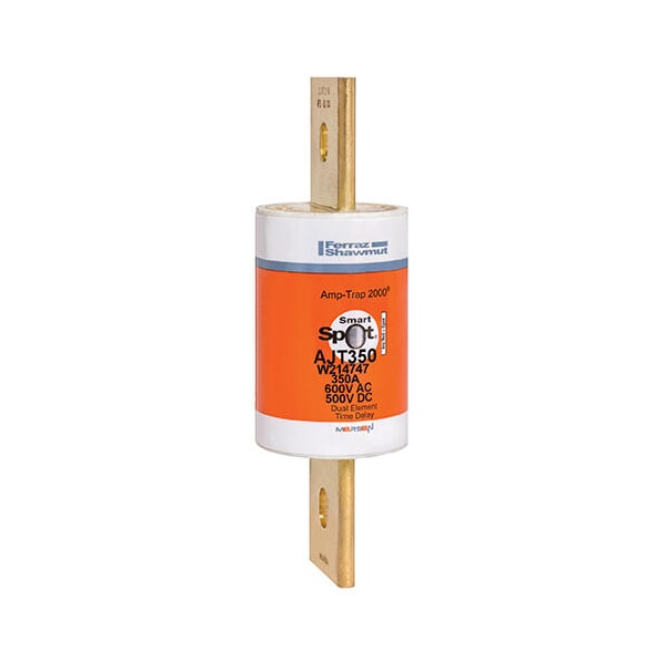 Mersen UL Class Fuse, J Class, AJT Series, Time-Delay, 350A, 600V AC, Indicating - AJT350